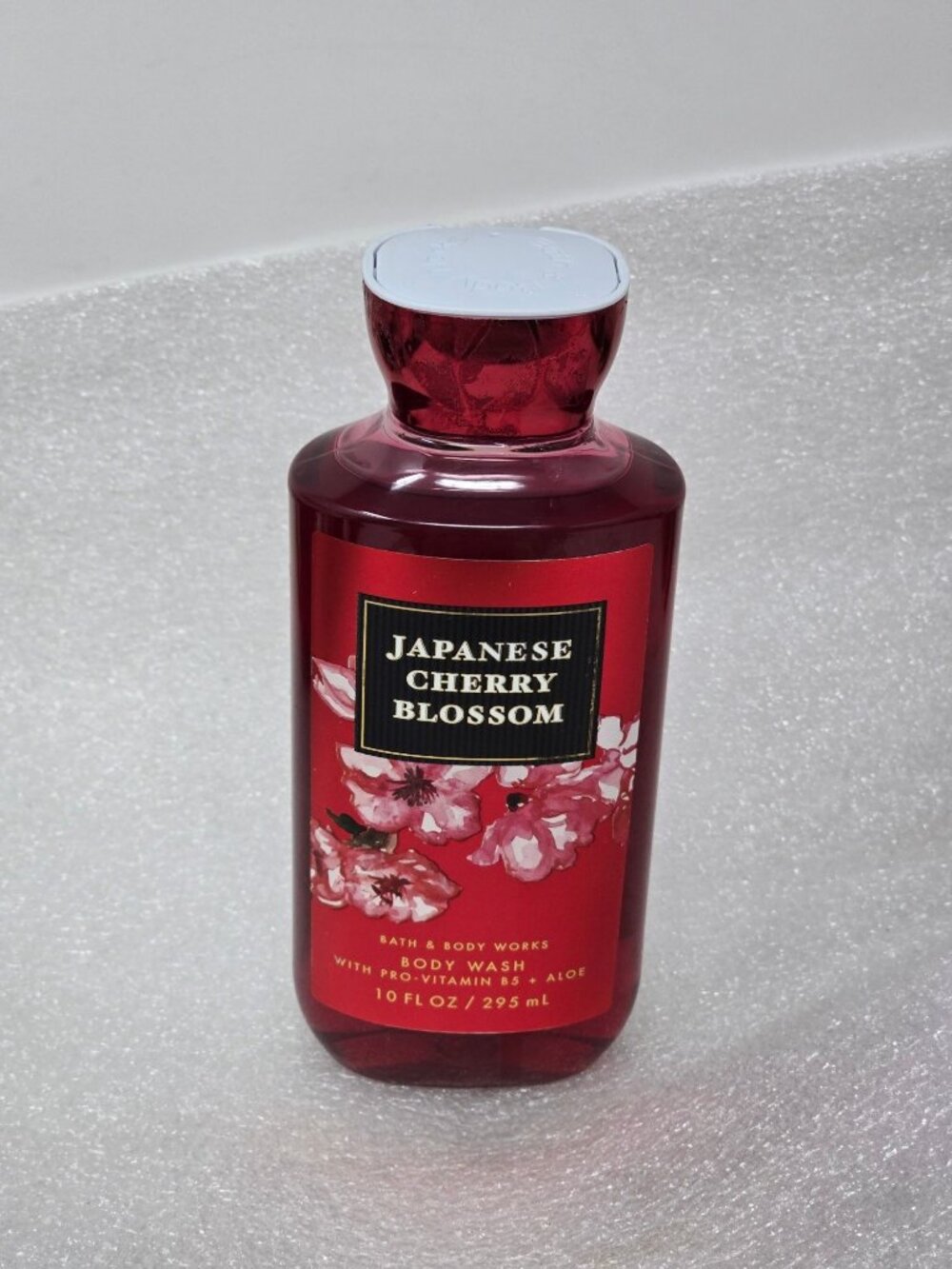 Bath & Body Works Japanese Cherry Blossom Body Wash 10 Oz Pro-Vitamin B5 & Aloe